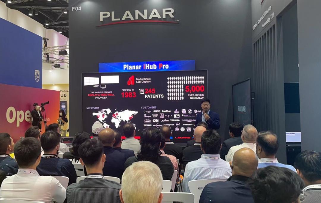 InfoComm Asia | 金年会·jinnian(金子招牌)Planar全球首发第四代Micro LED智能一体机
