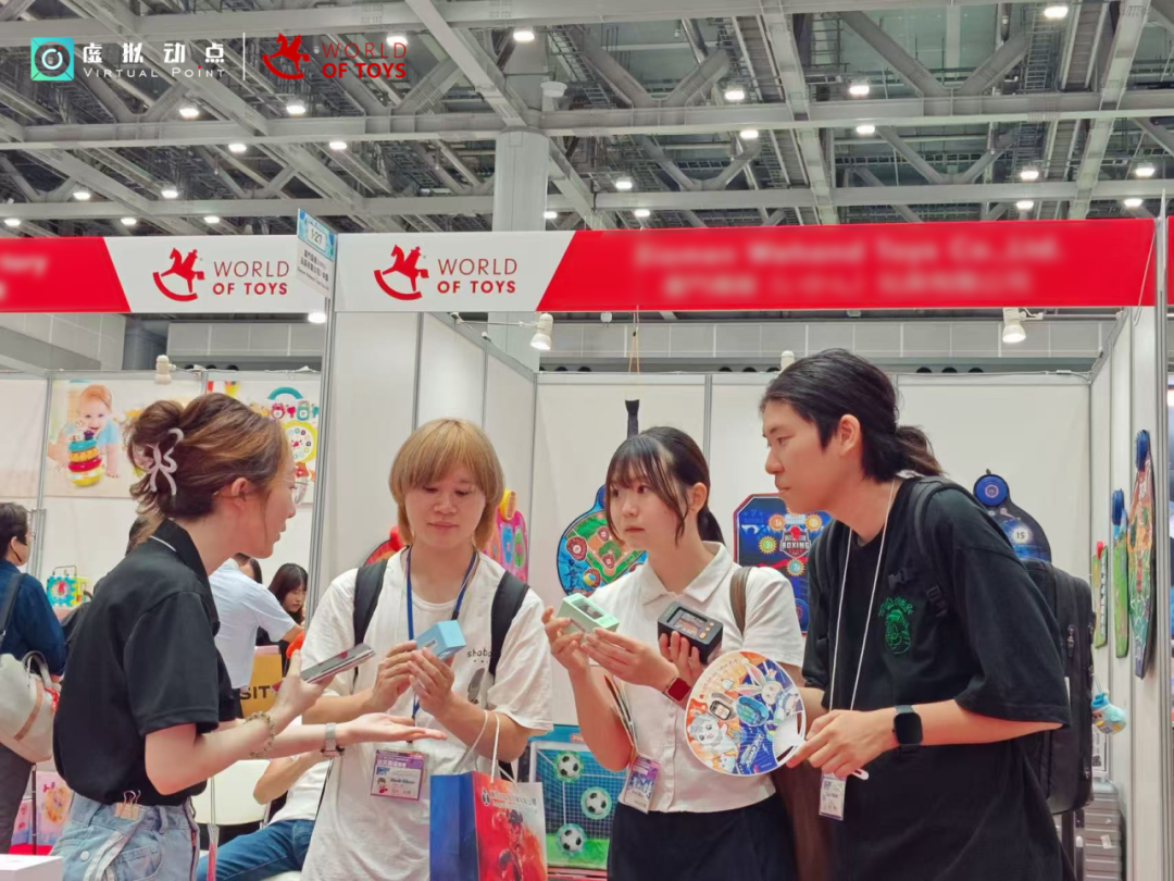 海外首展 | 金年会·jinnian(金子招牌)·虚拟动点AI玩具亮相2025东京国际玩具展